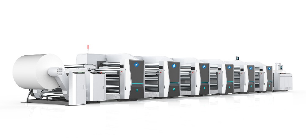 PJUH-TS-B套筒機組式柔版印刷機（花瓣式）